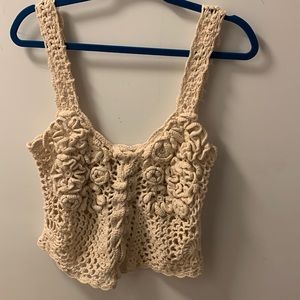 Knit tank top